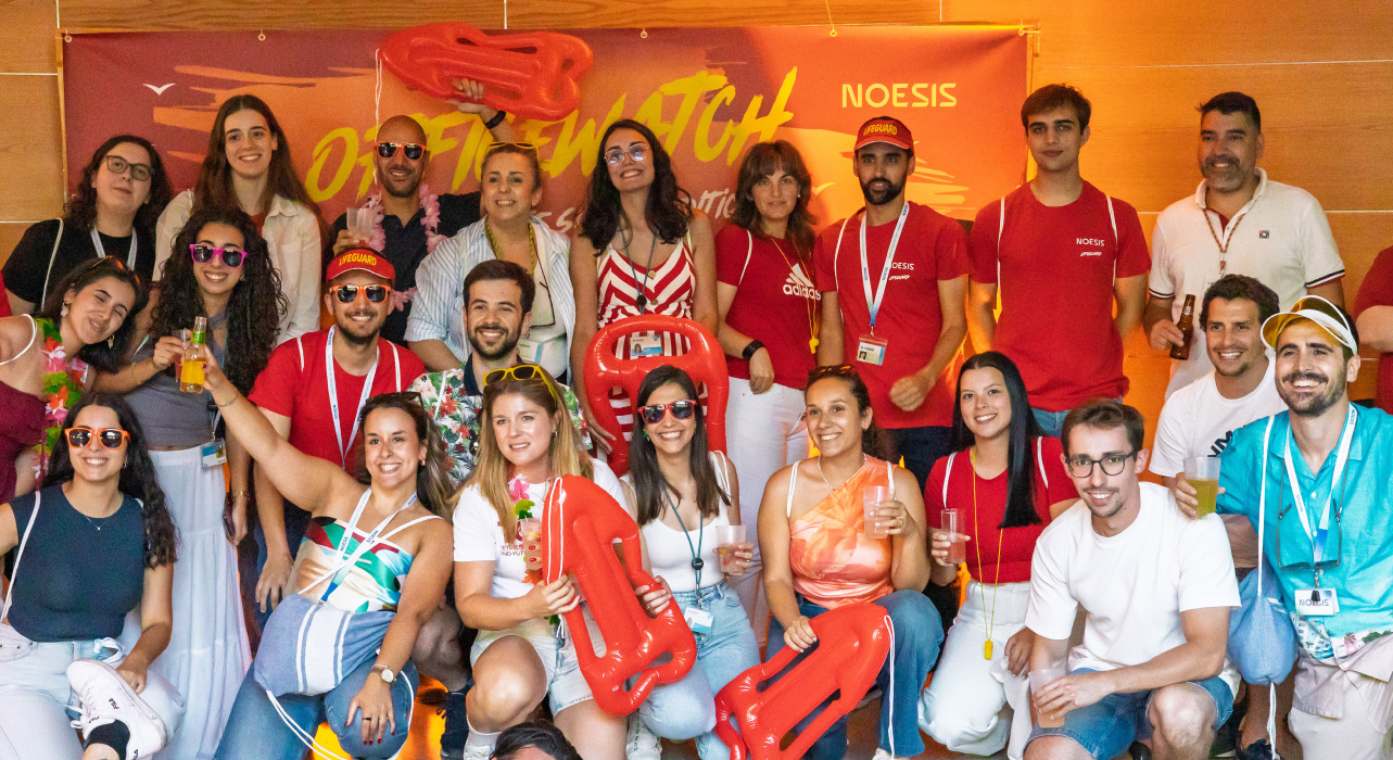 Noesis team gathered to celebrate the Best Workplaces™ in Information Technology 2026 recognition